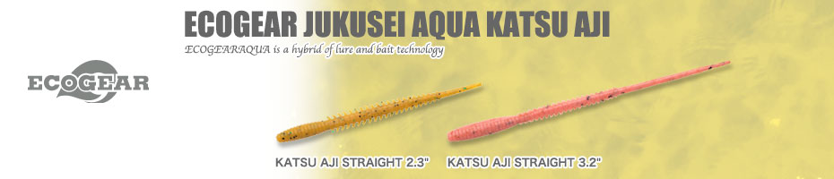 Ecogear Aqua Katsu Aji Straight 2" All Colors 
